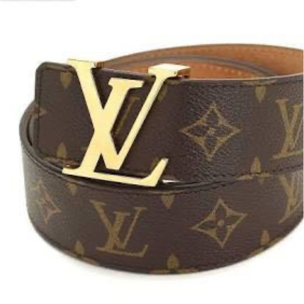 LOUIS VUITTON INITIALS 40MM MONOGRAM BELT